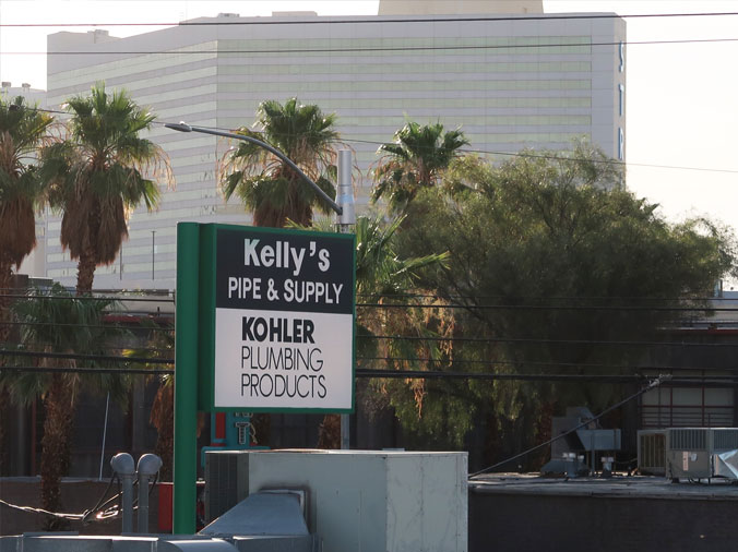 Kelly's Pipe & Plumbing Supply exterior sign
